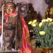 Touring the temple